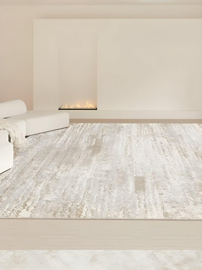 Desert Serenity | Plush Modern Area Rug | Luxury Bohemian Minimalism with Textured Finish - Decora Furniture