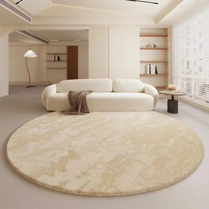 Bohemian Haven | Luxury Round Area Rug | Contemporary Geometric Design with Versatile Finishes - Decora Furniture