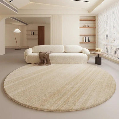 Bohemian Haven | Luxury Round Area Rug | Contemporary Geometric Design with Versatile Finishes - Decora Furniture